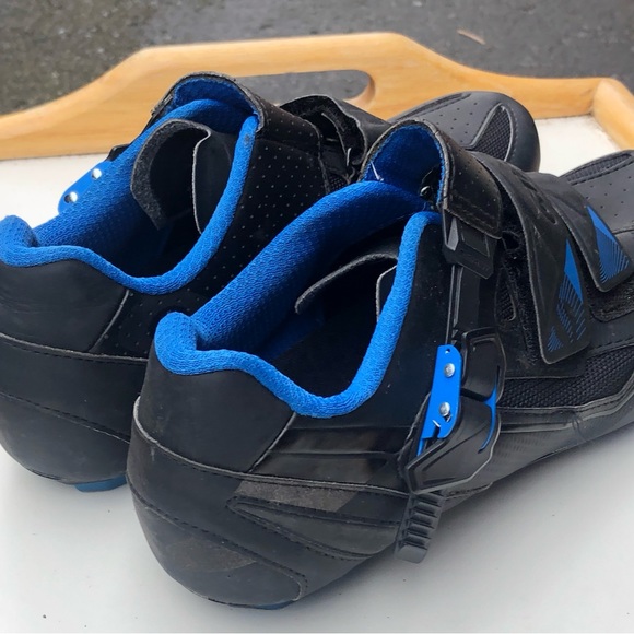 Giant Phase Road Men’s Black Blue Cycling Cleats Size 40/7.5US - Picture 6 of 10